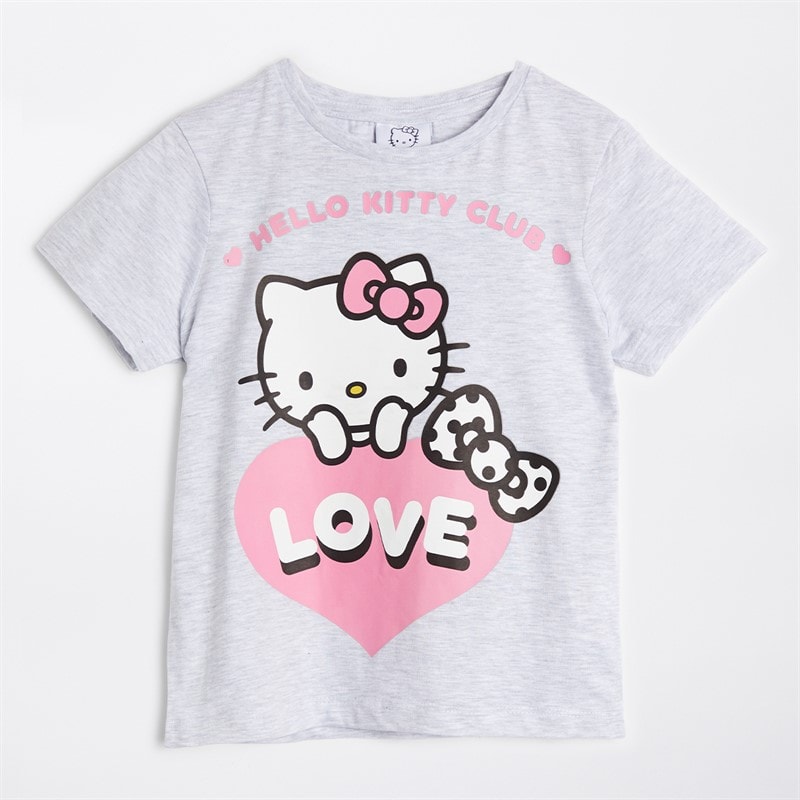 Hello Kitty Girls Five Pack T-Shirts Multi - Image 4