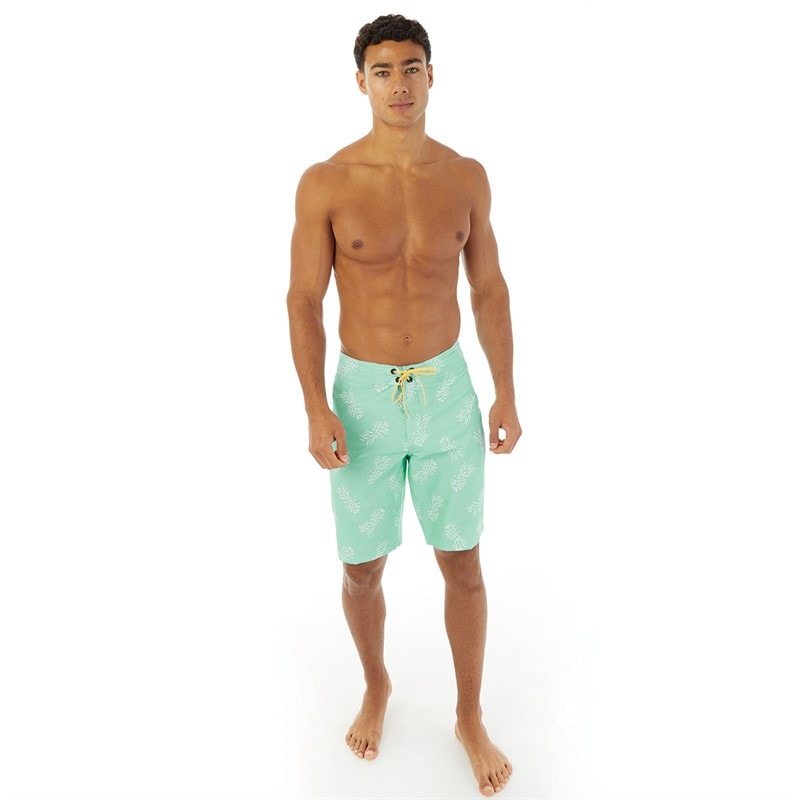 Hurley Mens Favourite Fruit Stemp AOP Swim Board Shorts Light Aqua - Image 3