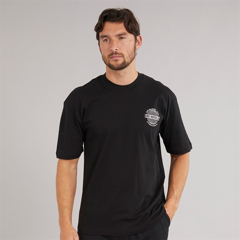 Hurley Mens Graphic T-Shirt Black - Image 2