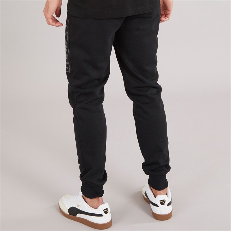 Hurley Mens Relaxed Fit Joggers Black - Image 2