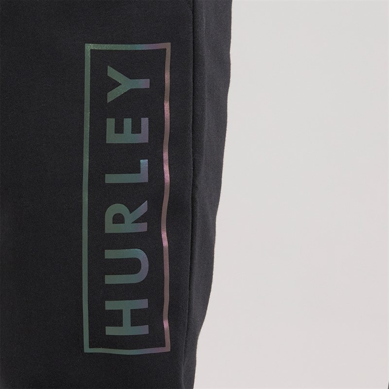Hurley Mens Relaxed Fit Joggers Black - Image 3