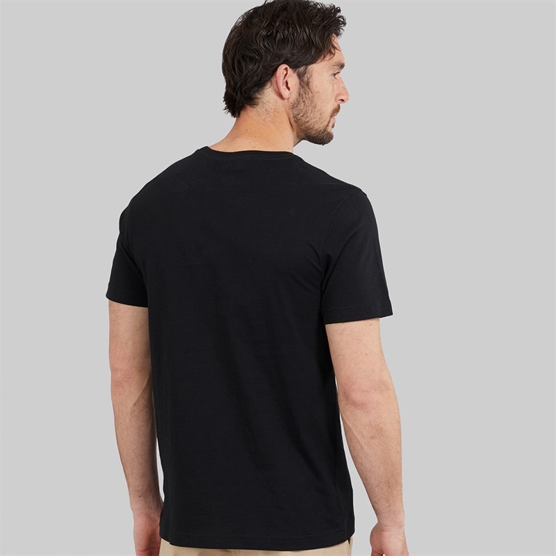 Hurley Mens Surf Shack Graphic T-Shirt Black - Image 2