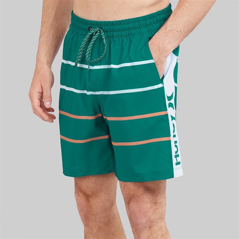 Hurley Mens Dunes Volley Swim Shorts Sky/Pewter
