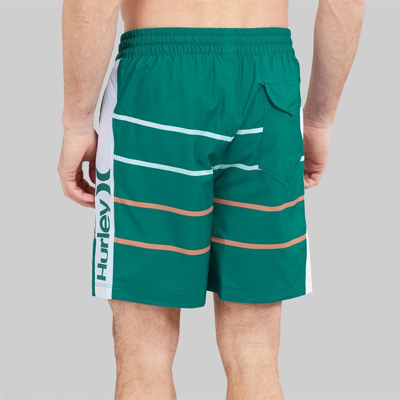 Hurley Mens Dunes Volley Swim Shorts Sky/Pewter - Image 2