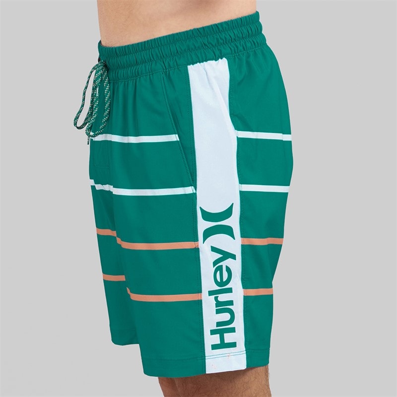 Hurley Mens Dunes Volley Swim Shorts Sky/Pewter - Image 3