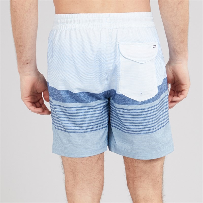 Hurley Mens Epic Ombre Volley Swim Shorts Blue/White - Image 2