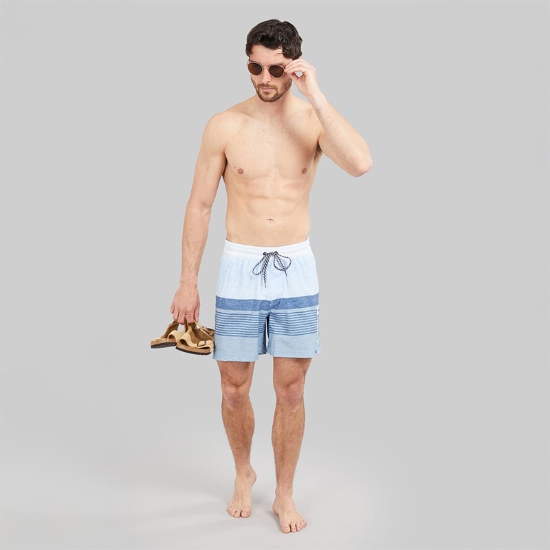 Hurley Mens Epic Ombre Volley Swim Shorts Blue/White - Image 3