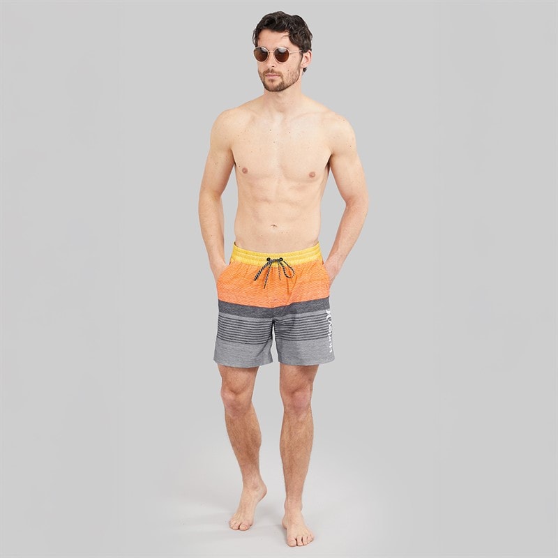 Hurley Mens Epic Ombre Volley Swim Shorts Light Grey - Image 3