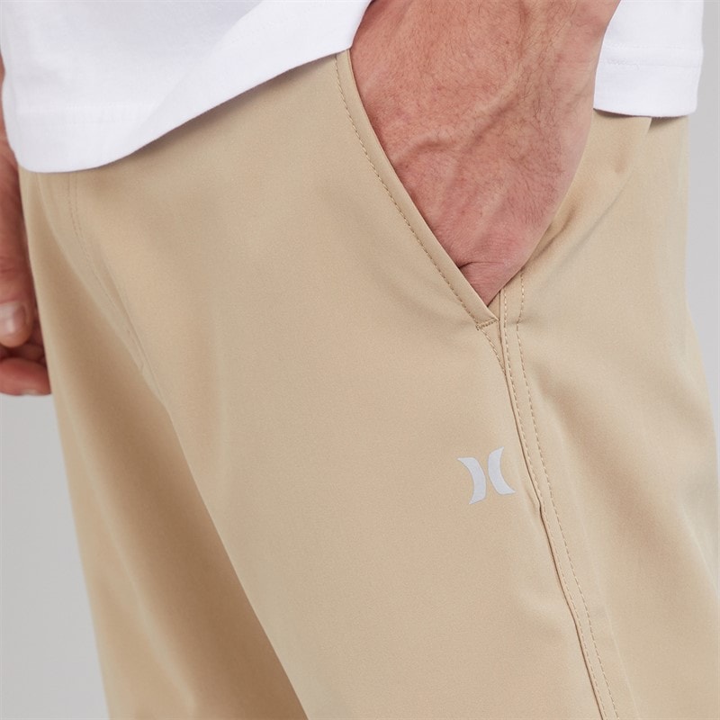 Hurley Mens All Terrain Hybrid Walking Shorts Khaki - Image 3