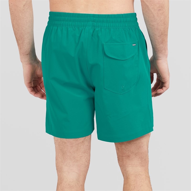 Hurley Mens Croover Volley Swim Shorts Teal - Image 2