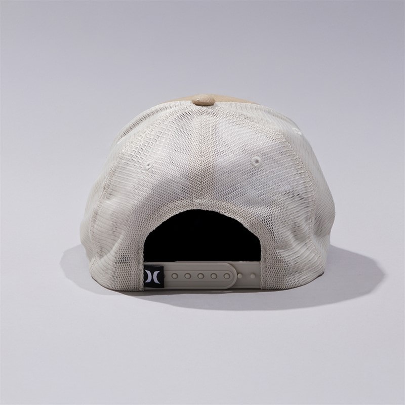 Hurley Mens Floral Adjustable Trucker Cap Khaki - Image 2