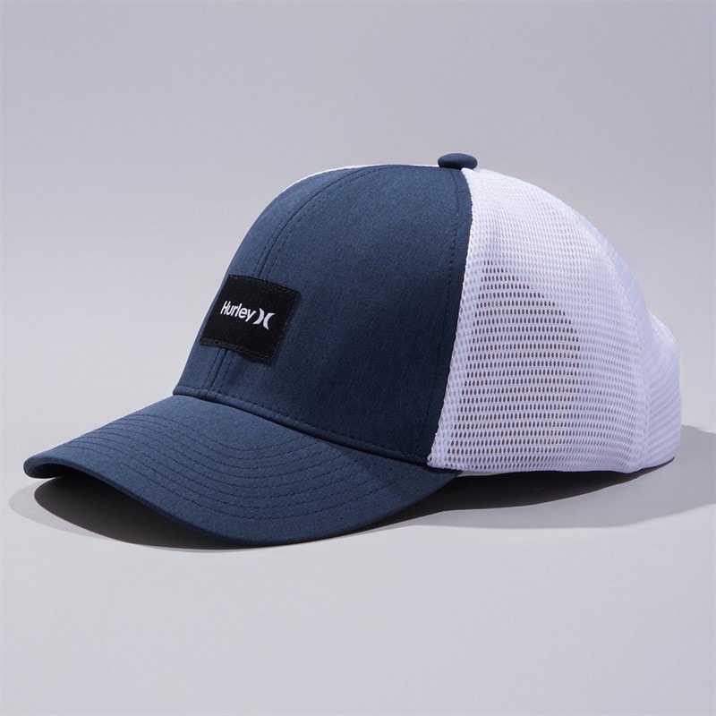 Hurley Mens Warner Adjustable Trucker Cap Navy - Image 1