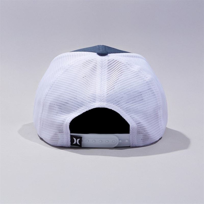 Hurley Mens Warner Adjustable Trucker Cap Navy - Image 2