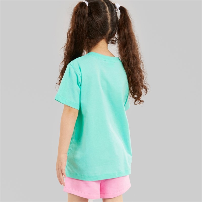 Disney Girls T-Shirt And Shorts Set Multi - Image 2