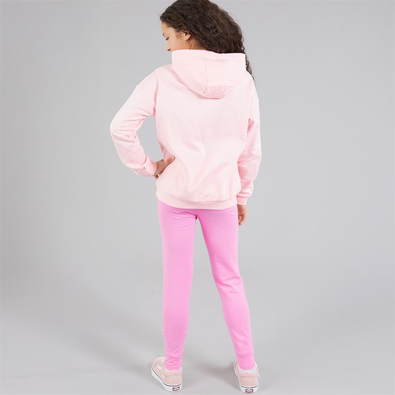 Disney Girls Hoodie And Leggings Set Pink - Image 2