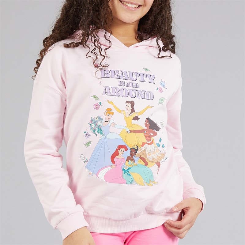 Disney Girls Hoodie And Leggings Set Pink - Image 3