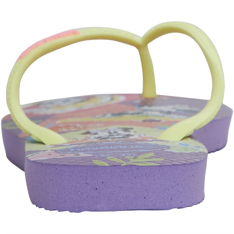 Havaianas Girls Disney Cool Flip Flops Purple Paisley - Image 4