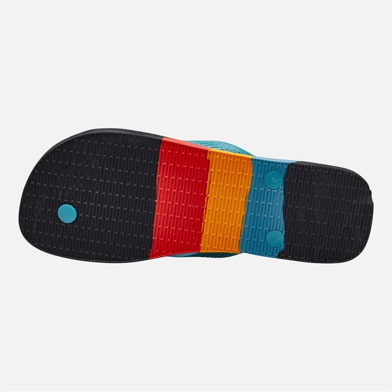 Havaianas Mens Brasil Tech Flip Flops Black/Multi - Image 3