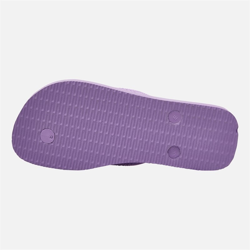 Havaianas Girls Top Disney Flip Flops Prisma Purple - Image 3