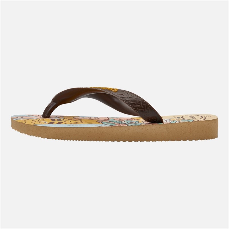 Havaianas Kids Top Bob Sponge Flip Flops Golden/Multi - Image 2