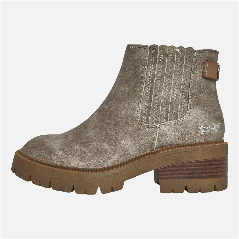 Blowfish Womens Joy Chelsea Boots Grey - Image 2