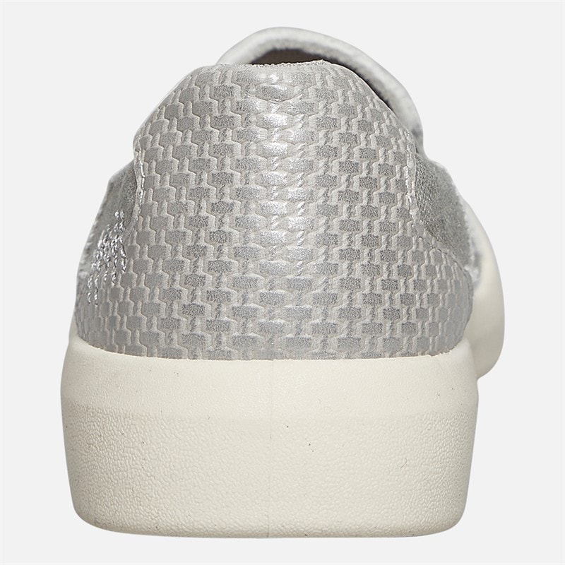 Blowfish Womens Malibu Beachfront Slip On Canvas Shoes Fog Grey - Image 4