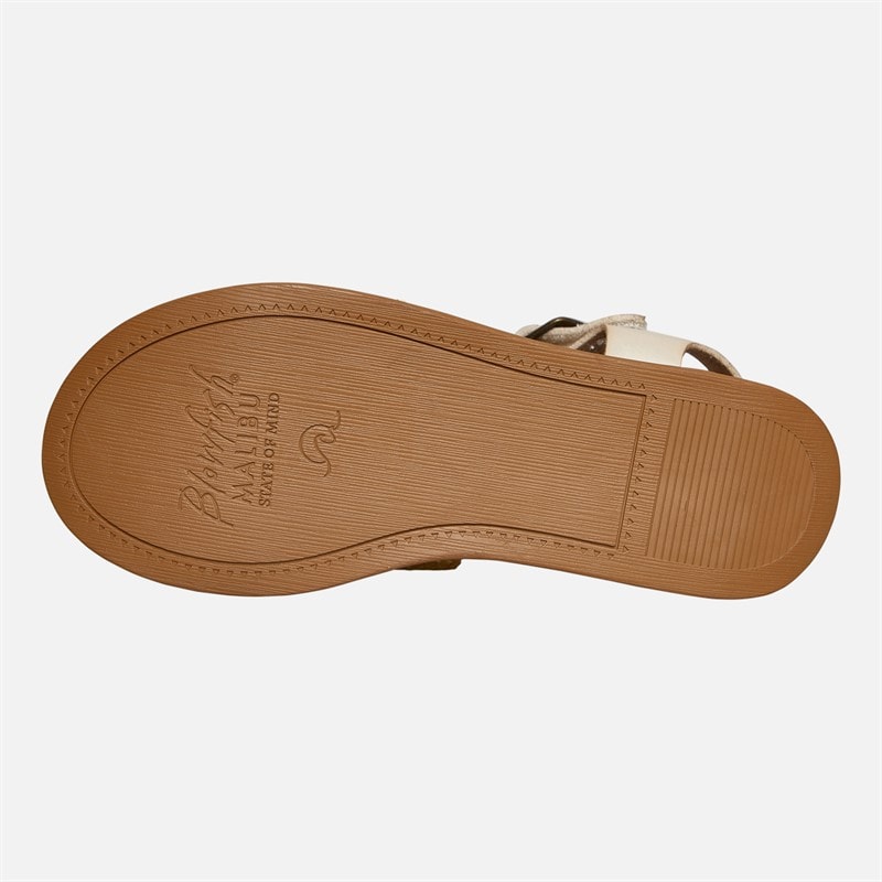 Blowfish Womens Malibu Madrid Platform Espadrille Sandals Cloud/Silver - Image 3