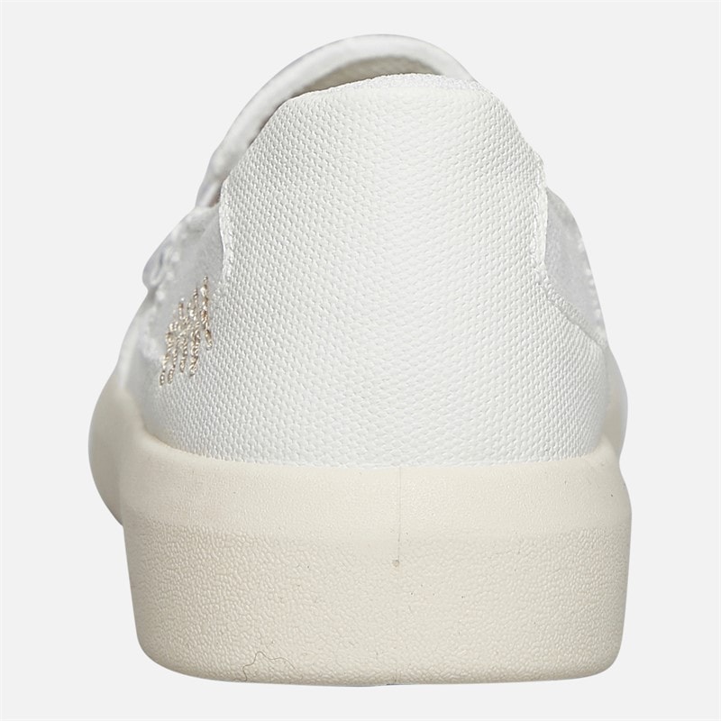 Blowfish Womens Malibu Beachfront Slip On Canvas Shoes White/Cream - Image 4