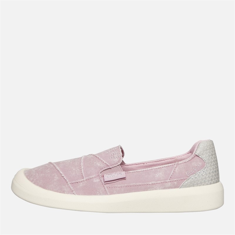Blowfish Womens Malibu Beachfront Slip On Canvas Shoes Purple - Image 2