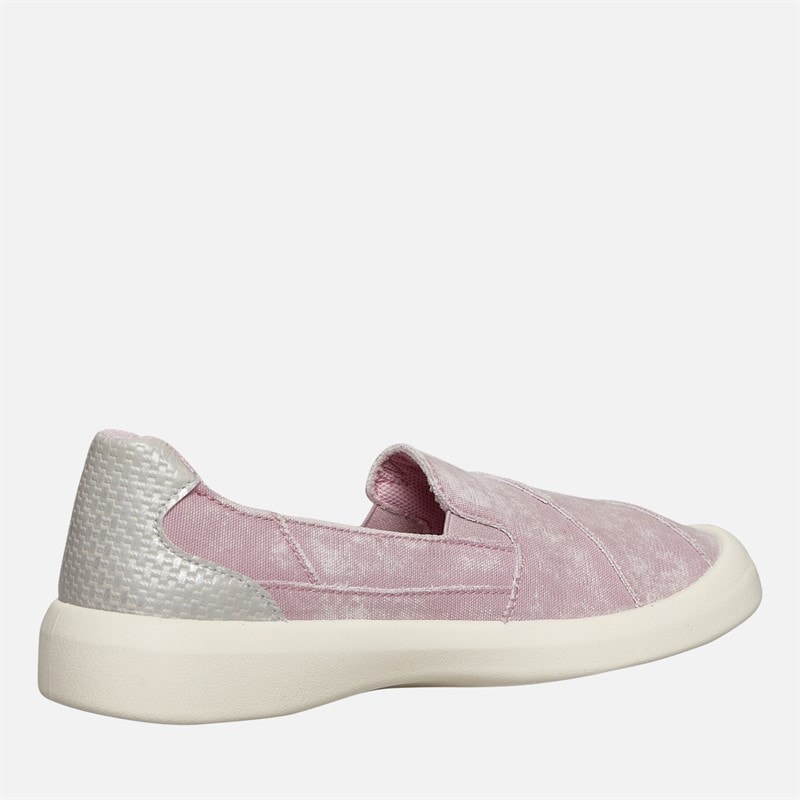 Blowfish Womens Malibu Beachfront Slip On Canvas Shoes Purple - Image 5
