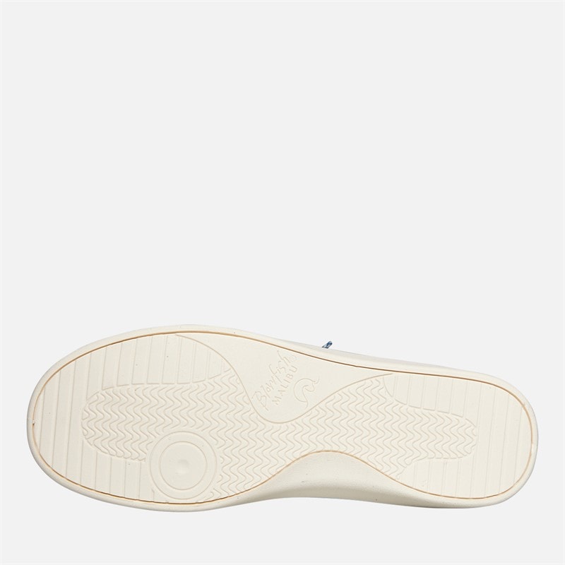 Blowfish Womens Malibu Boardwalk Lace Up Canvas Shoes Navy - Image 3