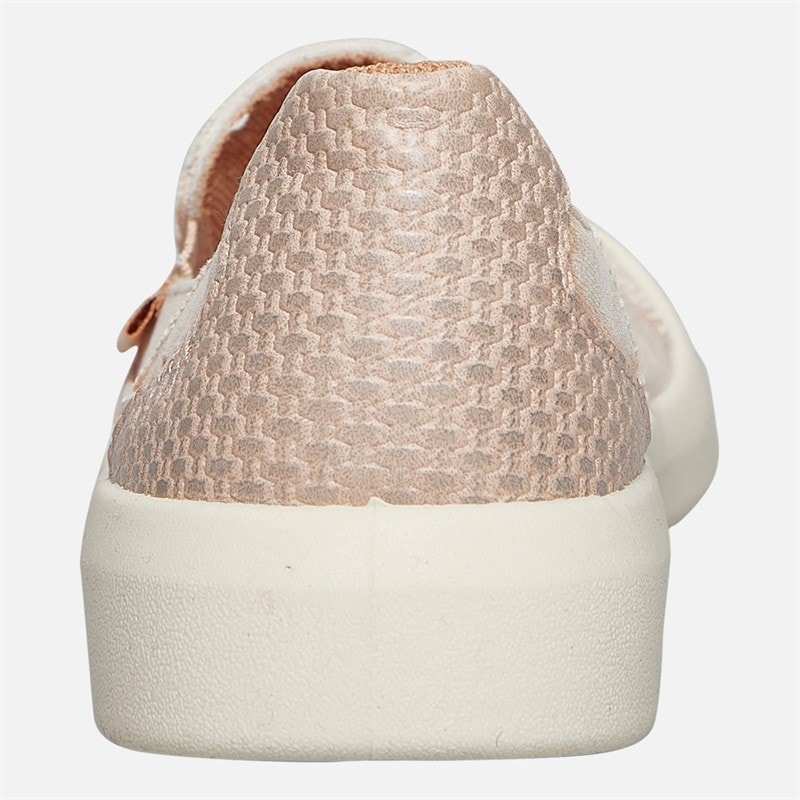Blowfish Womens Malibu Beachfront Slip On Canvas Shoes Pink - Image 4