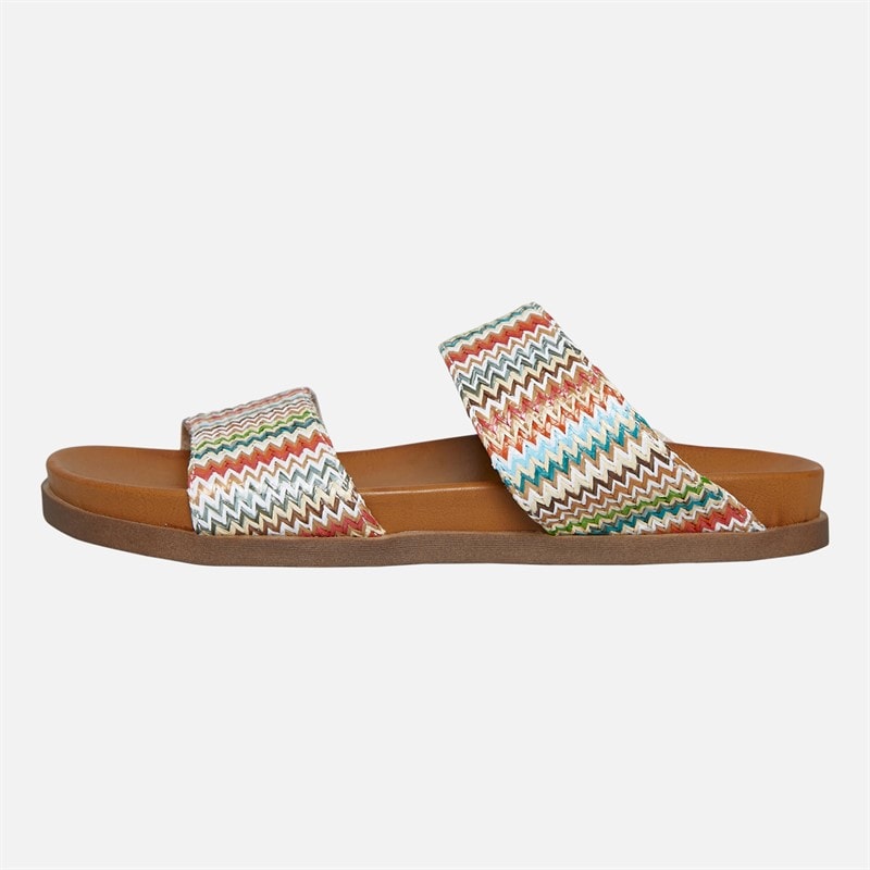 Blowfish Womens Malibu Leah Mule Footbed Sandals Multi - Image 2