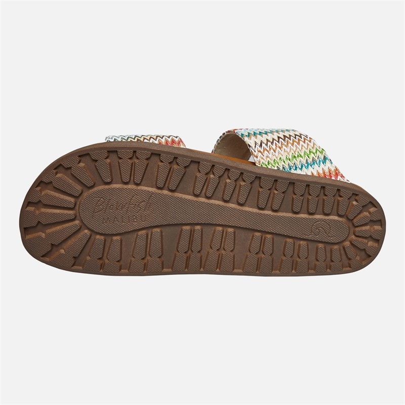 Blowfish Womens Malibu Leah Mule Footbed Sandals Multi - Image 3