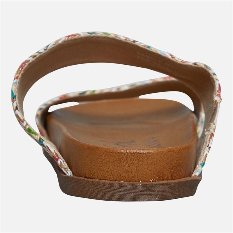Blowfish Womens Malibu Leah Mule Footbed Sandals Multi - Image 4