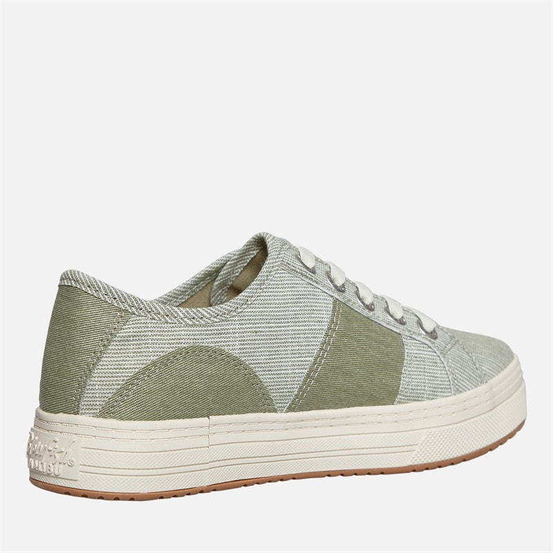 Blowfish Womens Malibu Super Smile Canvas Shoes Pistachio - Image 5