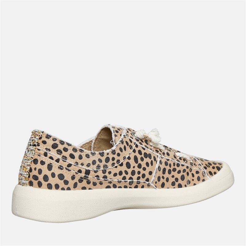 Blowfish Womens Malibu Beachside Slip On Canvas Shoes Cheetah - Image 5