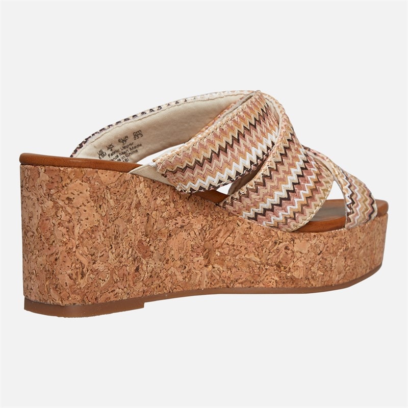 Blowfish Womens Malibu Abi Wedge Sandals Multi - Image 5
