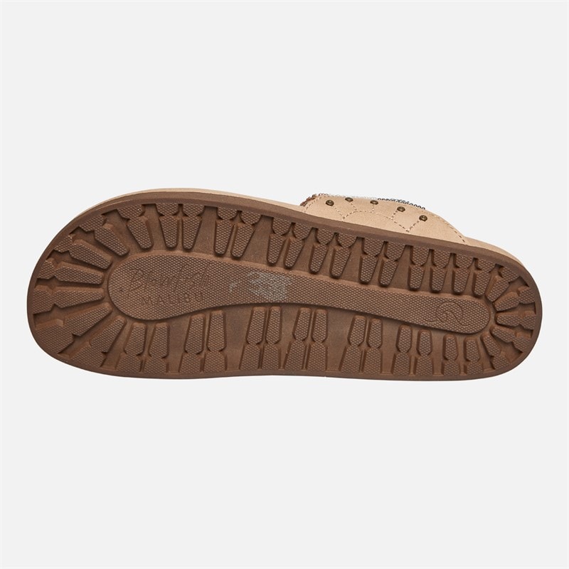 Blowfish Womens Malibu Lyric Thong Footbed Sandals Sand/Natural - Image 4