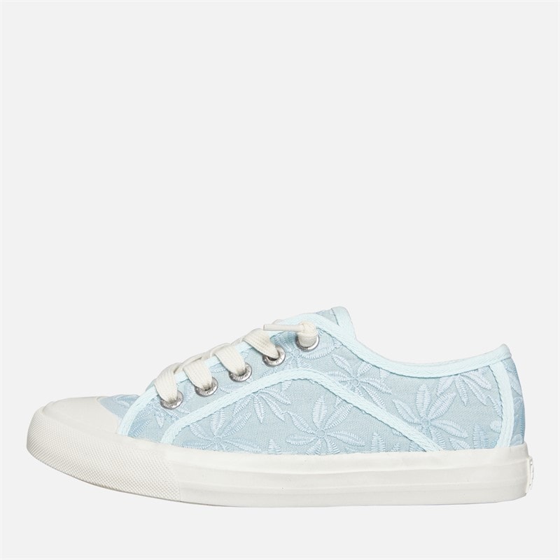 Blowfish Womens Malibu Mystical Canvas Shoes Dusty Blue - Image 2
