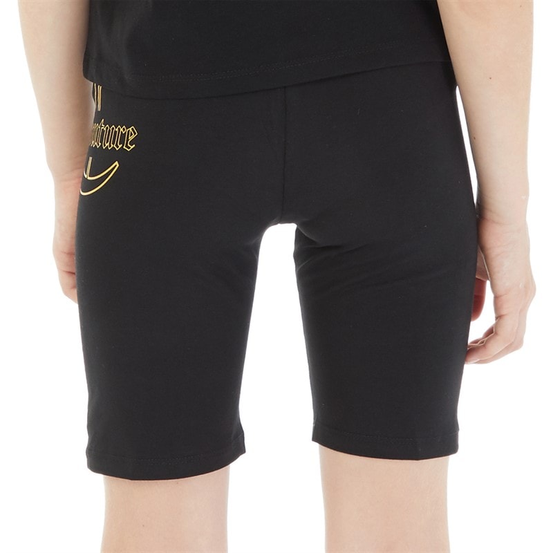 Juicy Couture Girls Cycling Short Black - Image 2