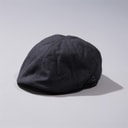 Jeff Banks Mens Fleece Lined Melton Flat Cap Charcoal