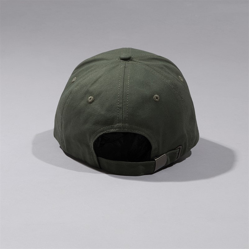Jeff Banks Mens Henley Baseball Cap Forest Green/Navy - Image 2
