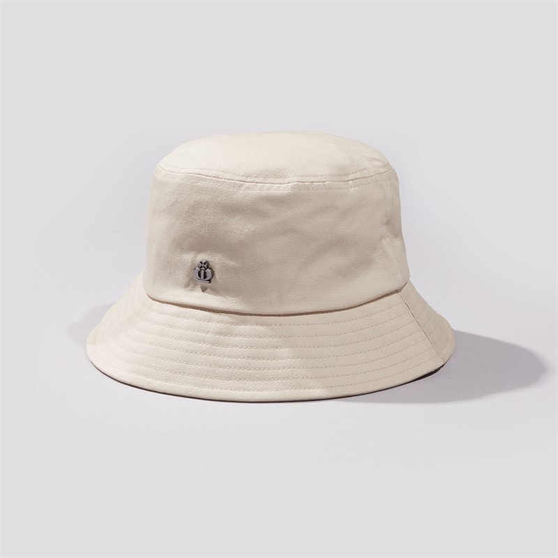 Jeff Banks Mens Water Resistant Bucket Hat Oatmeal - Image 1