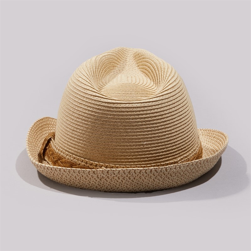 Jeff Banks Mens Straw Hat Natural - Image 2