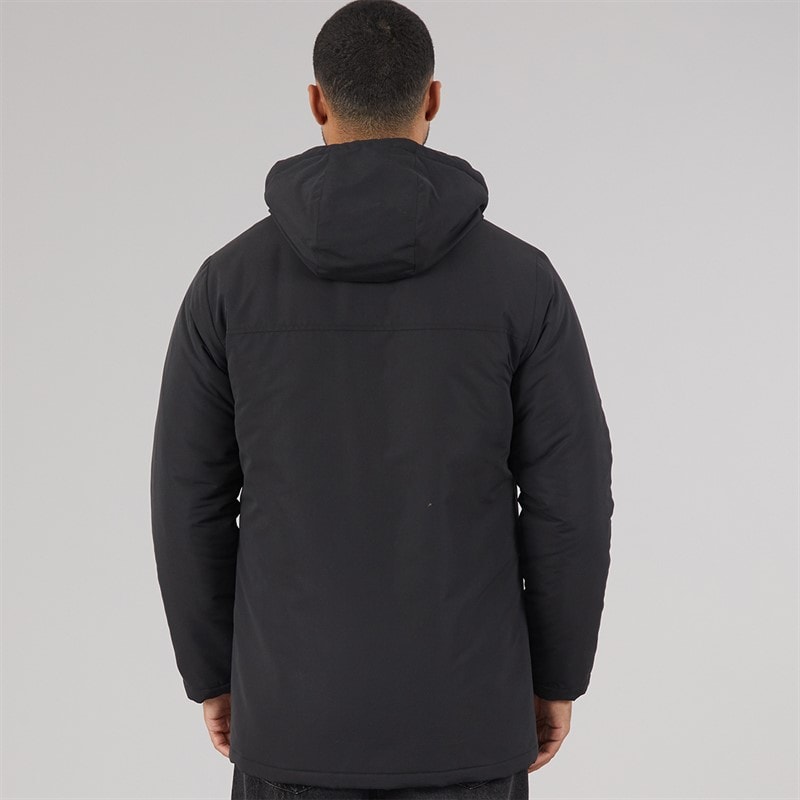 JACK & JONES Mens Kyle Parka Black - Image 2