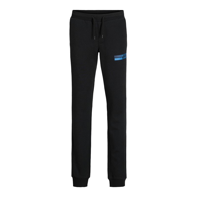 JACK & JONES Boys Rory Tracksuit Black - Image 3