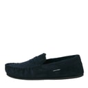 JACK & JONES Mens Bradford Moccasin Slippers Navy Blazer