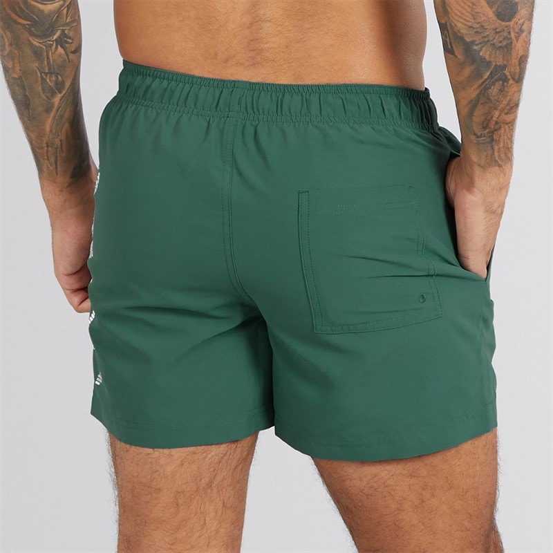 JACK & JONES Mens Aruba Jones Swim Shorts Mallard Green - Image 2