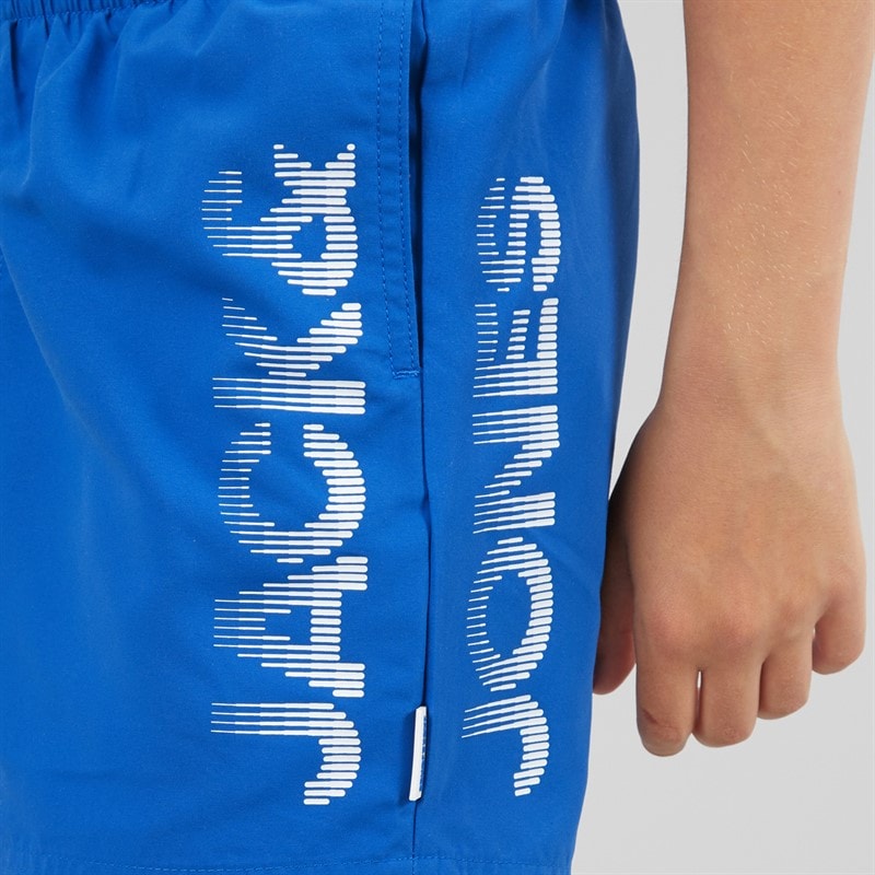 JACK & JONES Boys Aruba Two Pack Swim Shorts Hot Coral - Image 3